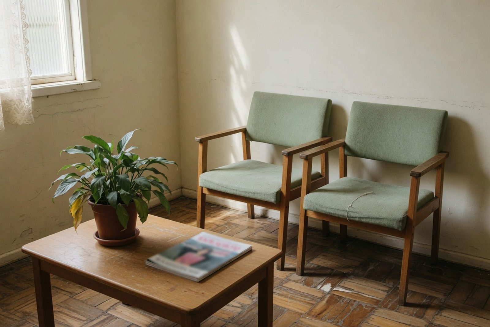 Sala de espera do consultório de psicologia em Lavras